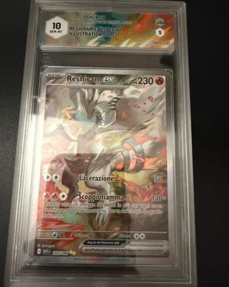 Reshiram Ex SAR GRAAD 10