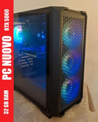 PC GAMING NUOVO con RTX5060 e Ryzen 5 9600X