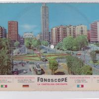 Cartolina fonoscope milano bologna riccione torino