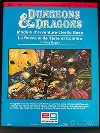 La Rocca sulle Terre di Confine - TSR B2 BECMI D&D