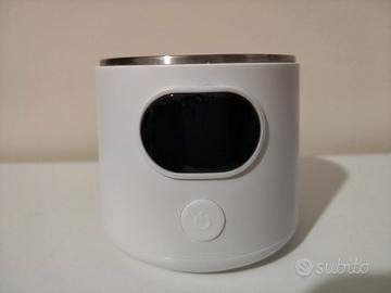 Scalda biberon bianco con display