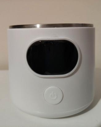 Scalda biberon bianco con display