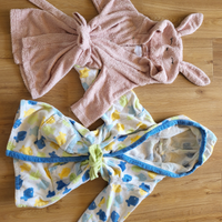 Lotto bimba 3 anni abiti cerimonia accappatoi