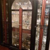 Mobile soggiorno credenza con vetrina 