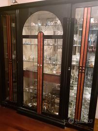 Mobile soggiorno credenza con vetrina 