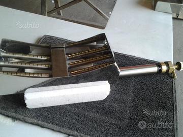 Bruciatore in linea inox per bassine,pralinatrici