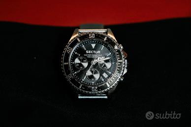 Orologio Sector 230 Cronografo in Acciaio