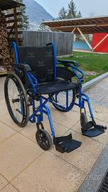 CARROZZINA STANDARD AD AUTOSPINTA PER ANZIANI