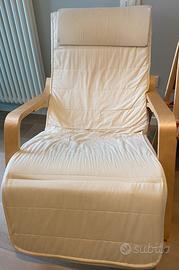 Sedia a Dondolo in Legno