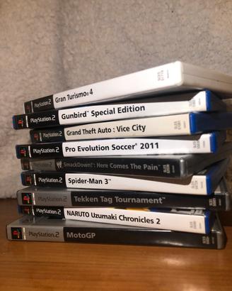 Giochi Ps2 tenuti maniacalmente