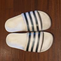 Ciabatte adidas bianche
