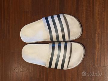 Ciabatte adidas bianche