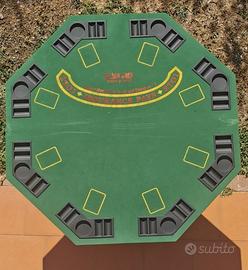 Tappetino da poker pieghevole