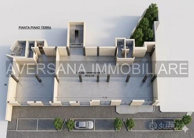 Locale commerciale 115 mq 2 vetrine fronte strada