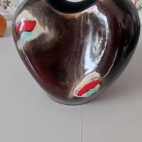 vaso design numerato in ceramica anni 50/60 
