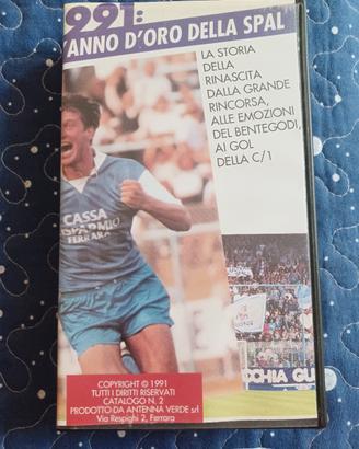 Videocassetta L'ANNO D'ORO DELLA SPAL