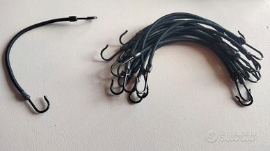 Elastici con gancio professionali nuovi 12 pz
