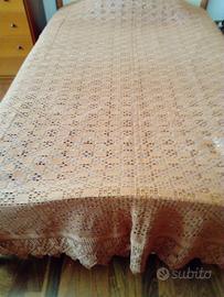 Coperta cotone a uncinetto
