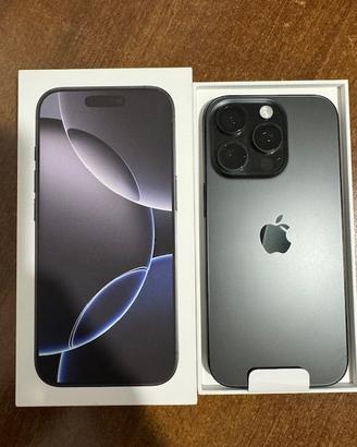 Apple Iphone 16 pro 256 gb black