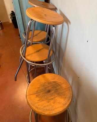 Sgabelli vintage per bancone bar
