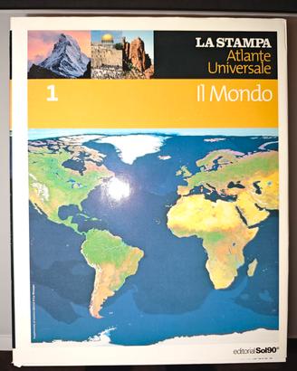 Atlante Universale La Stampa CollanaCompleta 9 vol