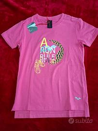 T-shirt Arena 12 anni rosa/fucsia