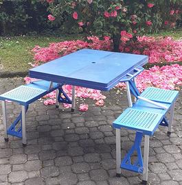 Tavolino pieghevole per picnic