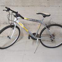 Mountain bike color argento