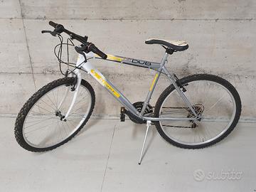 Mountain bike color argento