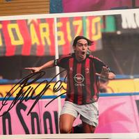 Foto Inzaghi autografata