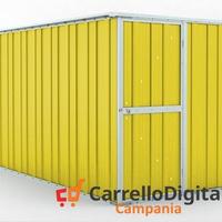 deposito attrezzi giardino 175x307cm 5,4mq giallo