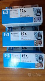 Toner Originale HP 12A Q2612A Nero per LaserJet NU