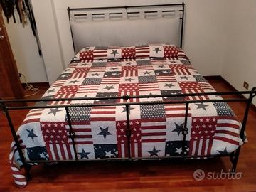 Letto matrimoniale in ferro 170x200