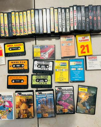 📼 Lotto 48 cassette COMMODORE 64 Edicola