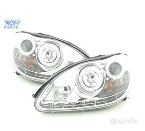 FARI XENON MERCEDES CLASSE S W220 02-05 FONDO CROM