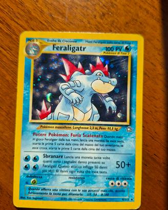 Feraligatr 4/111 Neo Genesis Card Pokemon 