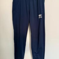 Pantaloni blu navy tuta Erreà