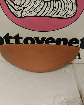 Cottoveneto, applique luce Ellisse  effetto cotto