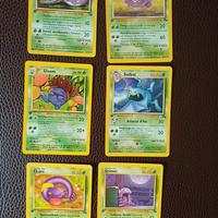  carte pokemon prima  serie