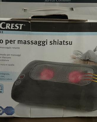 Cuscino per massaggi shiatsu