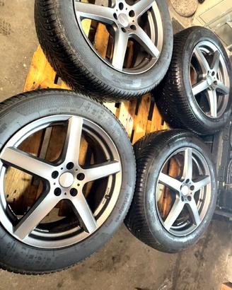 4 cerchi +gomme invernali