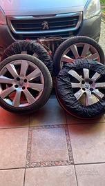Cerchi peugeot con gomme 215/45/18