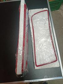 cornici rosse per mascherina Delta 