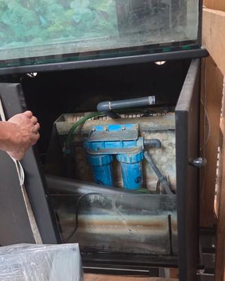 Acquario professionale 600 l