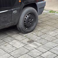 Cerchi gommati panda 141