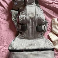 BabyBjörn Marsupio One Air, Mesh 3D, Argento