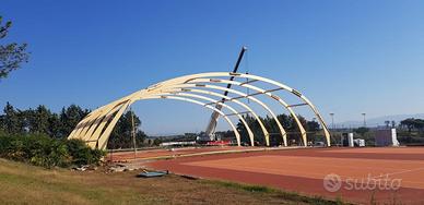 Copertura per campi da padel