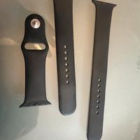 Cinturino apple watch  Nero Sport Silicone