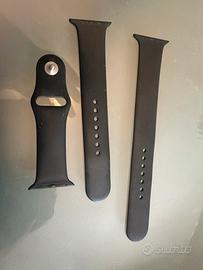 Cinturino apple watch  Nero Sport Silicone
