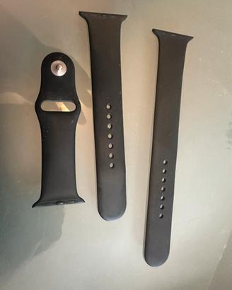 Cinturino apple watch  Nero Sport Silicone